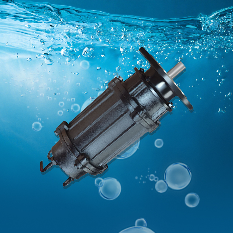 The YQ submersible motor pump with IP68 squirrel-cage three-phase asynchronous motor is corrosion-resistant