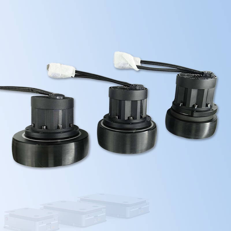 Robot hub motor, AGV drive wheel, warehouse trolley wheel, servo motor, built-in driver, WP series, load 600kg-1t