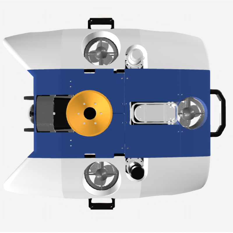 Hovering Autonomous Underwater Vehicle (HAUV) unmanned aerial vehicle delivers high-quality hydrographic data and video