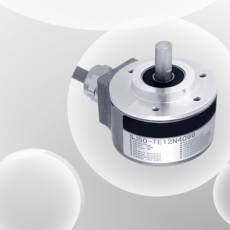 SJ50 single-turn Gray code absolute encoder, 8-12bit resolution photoelectric induction encoder