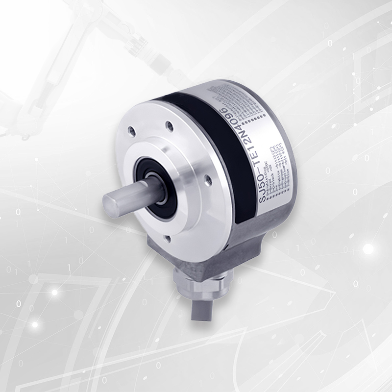 SJ50 single-turn Gray code absolute encoder, 8-12bit resolution photoelectric induction encoder