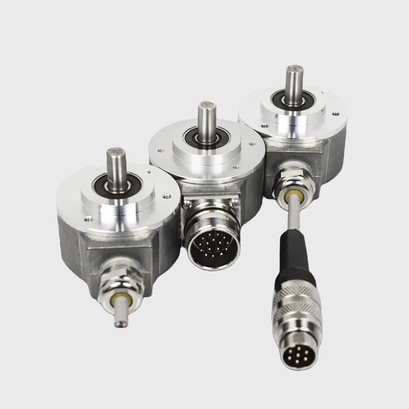 SJ50 single-turn Gray code absolute encoder, 8-12bit resolution photoelectric induction encoder