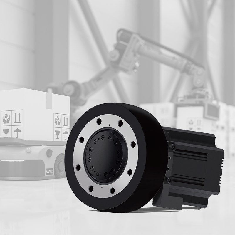 The HP series hub servo motor is equipped with an internal reducer. The 8-inch hub motor has a load capacity of 1t-1.5t