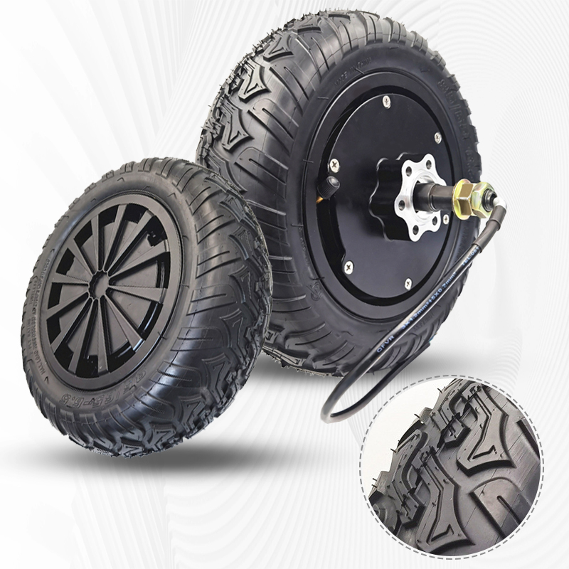 Built-in encoder hub motor, unmanned vehicle motor, AGV hub motor, precise positioning servo motor 5.5 