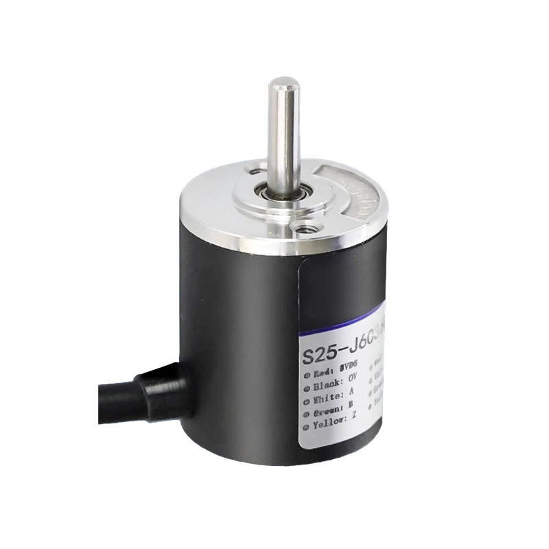 S25 incremental photoelectric encoder 25mm small solid shaft 6000rpm high speed automatic precision control