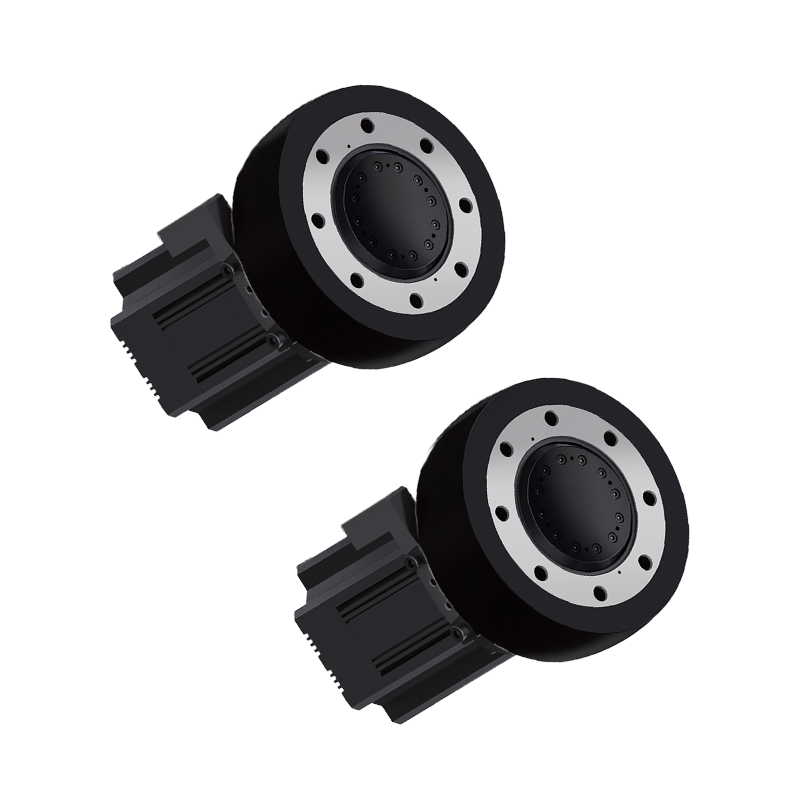 The HP series hub servo motor is equipped with an internal reducer. The 8-inch hub motor has a load capacity of 1t-1.5t