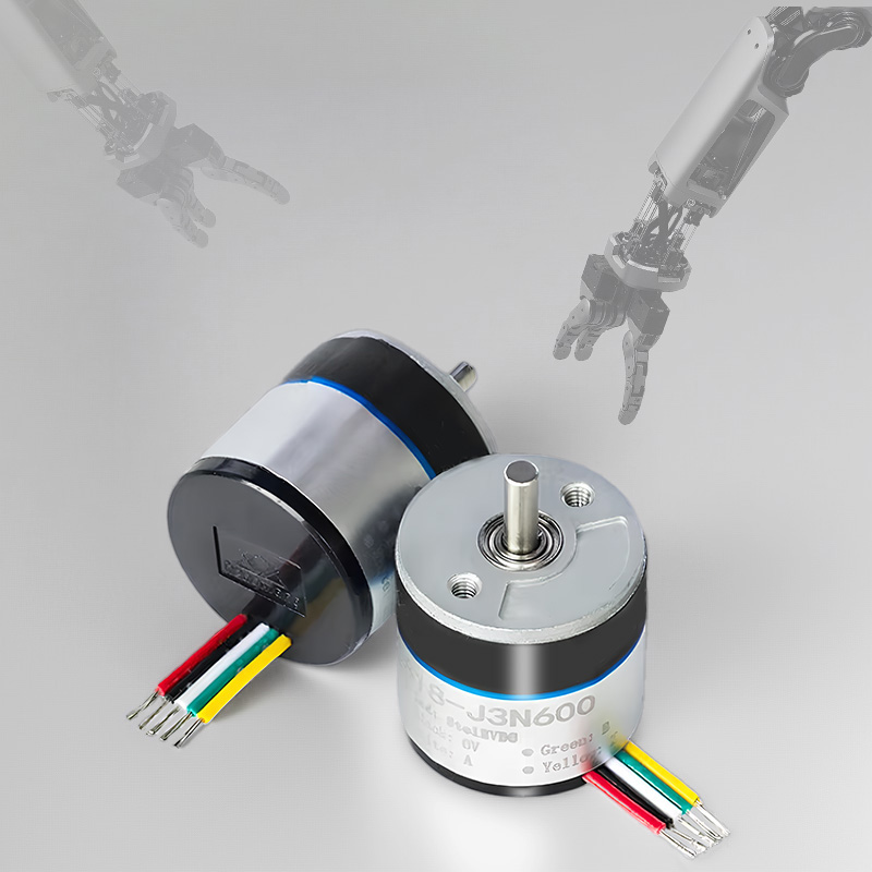 S18 incremental photoelectric encoder solid shaft micro-high resolution industrial automation equipment dedicated