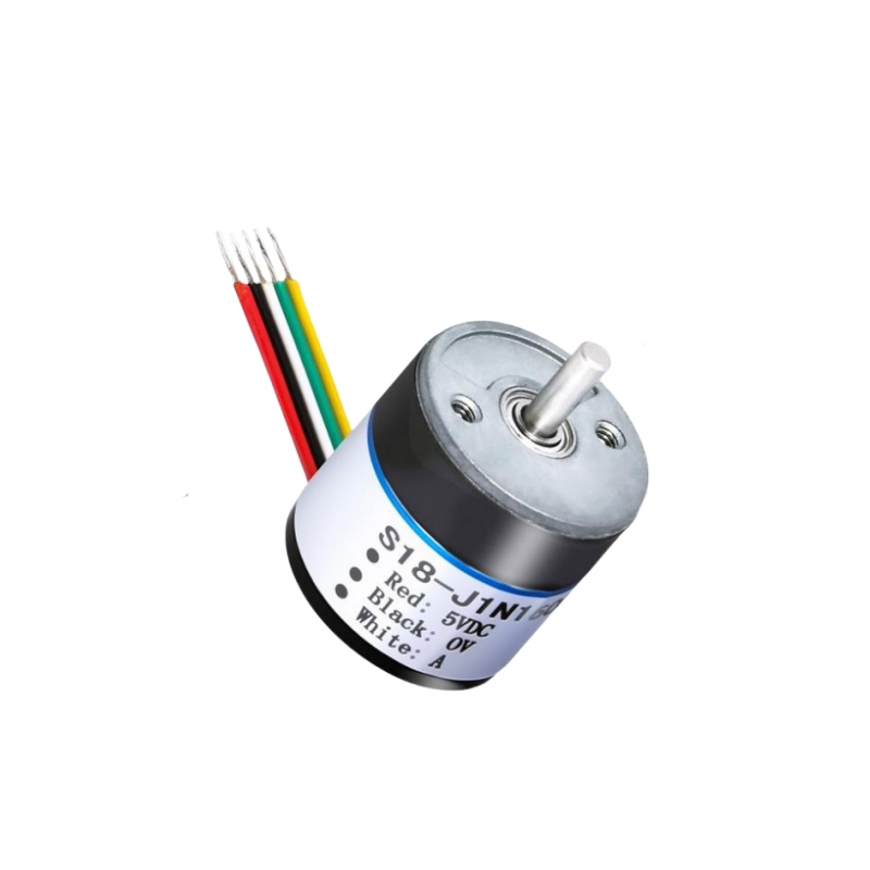 S18 incremental photoelectric encoder solid shaft micro-high resolution industrial automation equipment dedicated