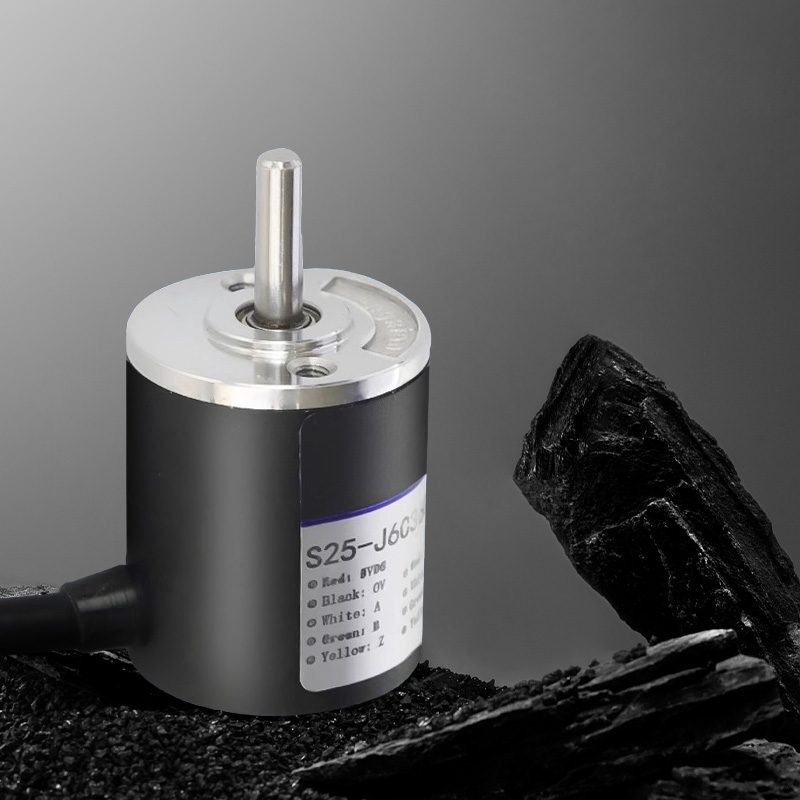 S25 incremental photoelectric encoder 25mm small solid shaft 6000rpm high speed automatic precision control