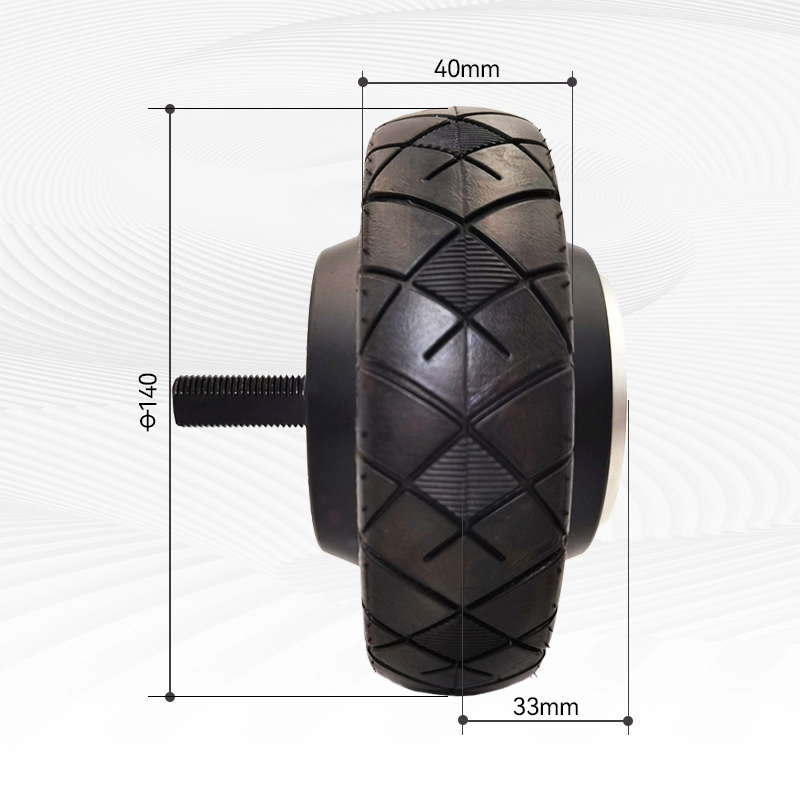 Built-in encoder hub motor, unmanned vehicle motor, AGV hub motor, precise positioning servo motor 5.5 