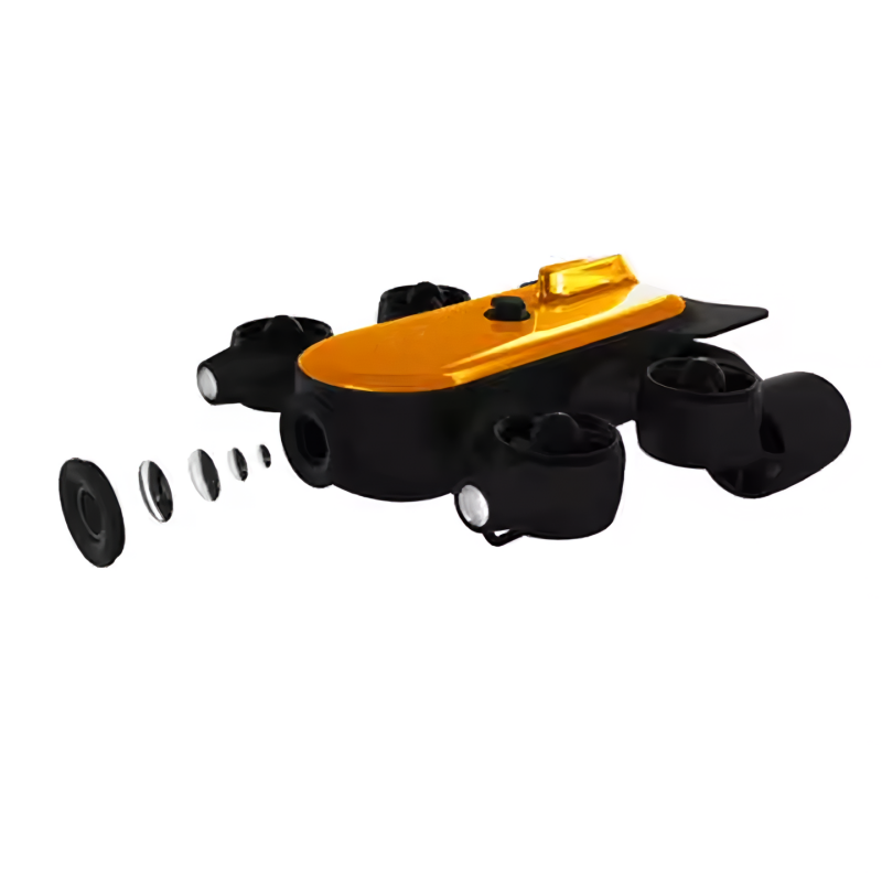 150m Underwater Drone – Diving Robot with Camera for Ocean Mapping & Marine Research