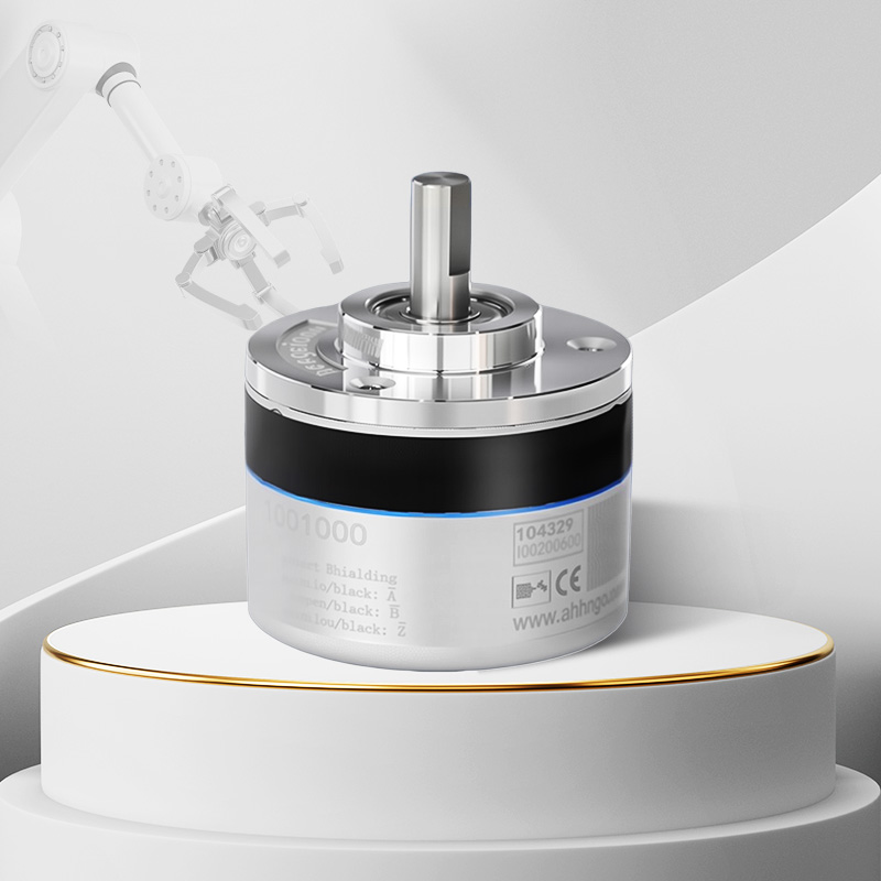 S38 incremental photoelectric encoder 38mm small solid shaft 6000rpm high speed control motor automation dedicated