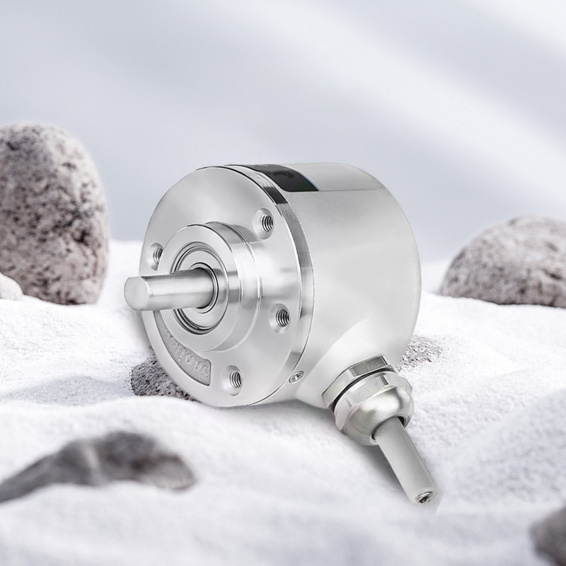 S38 incremental photoelectric encoder 38mm small solid shaft 6000rpm high speed control motor automation dedicated