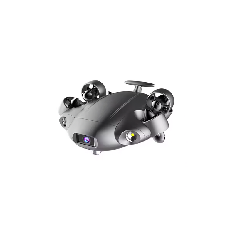 Professional 4K Underwater ROV with Full-Directional Thrusters, Long-Range Signal, and Stabilized Imaging
