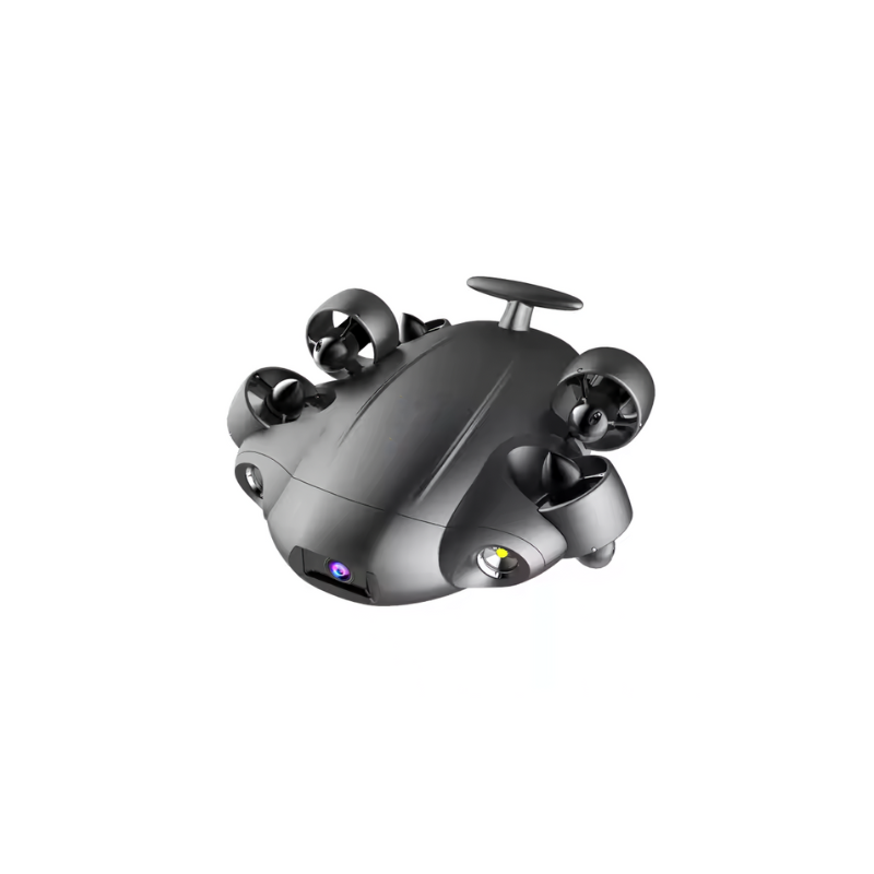 Professional 4K Underwater ROV with Full-Directional Thrusters, Long-Range Signal, and Stabilized Imaging