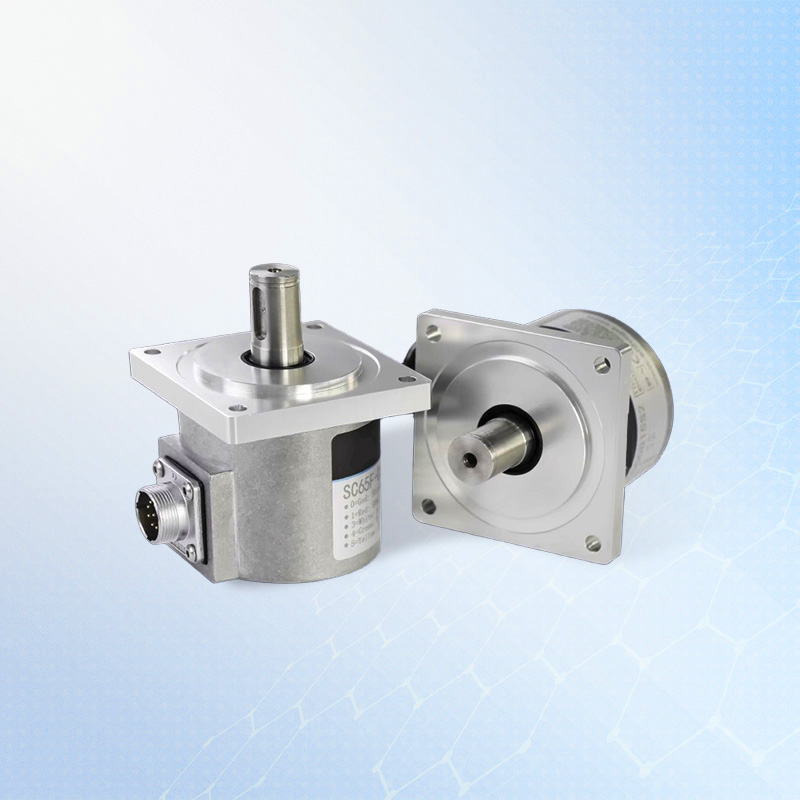 S65 incremental encoder 65mm solid shaft high resolution industrial assembly line precision control