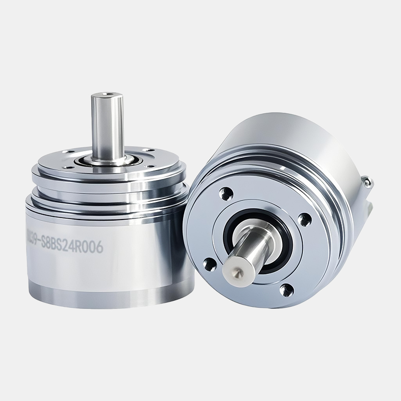 SM39 absolute encoder, RS485 Ip65 encoder, single-turn and multi-turn solid shaft, 8/10mm optical encoder