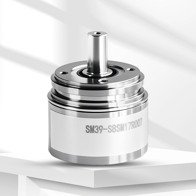 SM39 absolute encoder, RS485 Ip65 encoder, single-turn and multi-turn solid shaft, 8/10mm optical encoder