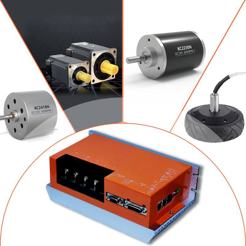 The DE series DC driver has a voltage of 18-135V and a current of 3-200A, with CAN and Ethernet communication functions