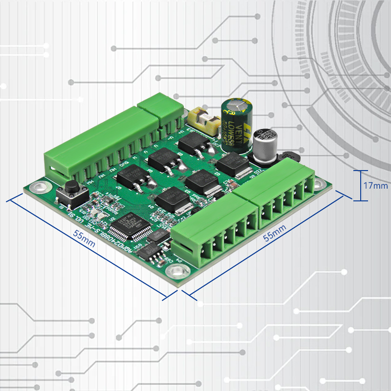 12/24V 70W 190W DC brushless motor driver/module current/speed/position PID control