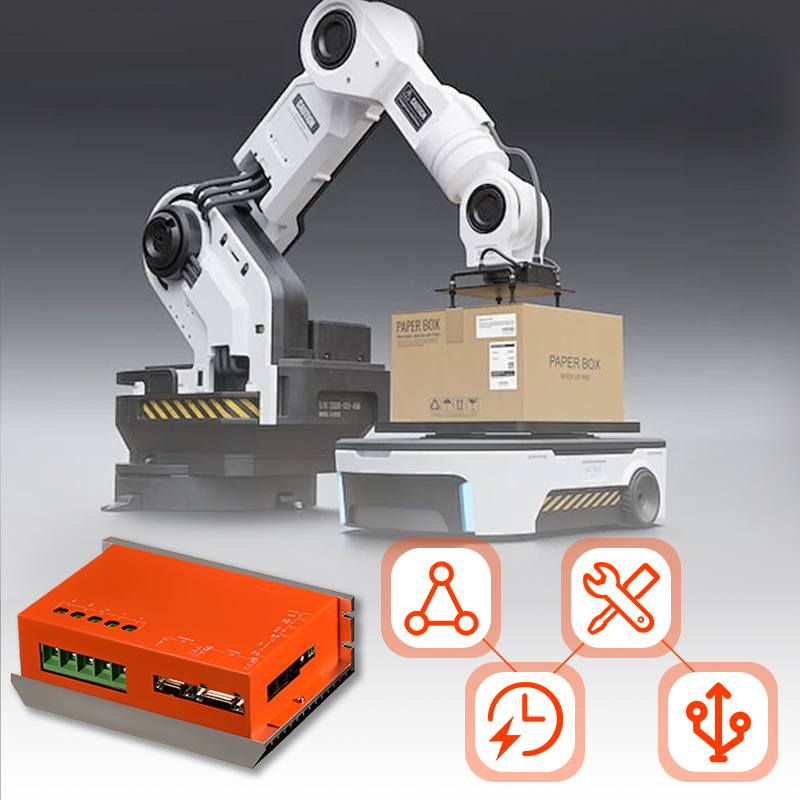 The DE2 series dual-drive controller is a DC one-to-two drive dual-channel control mode intelligent driver