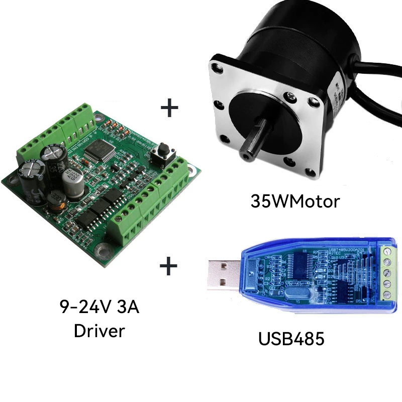 12/24V 70W 190W DC brushless motor driver/module current/speed/position PID control