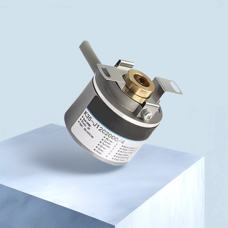K35 incremental photoelectric encoder 35mm blind hole shaft encoder high resolution high precision servo motor dedicated