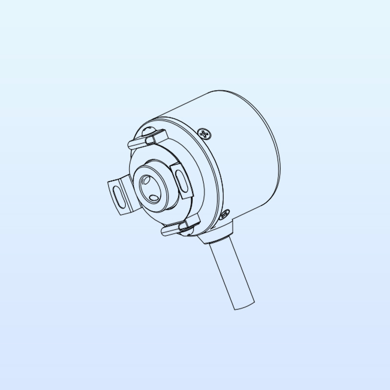 K35 incremental photoelectric encoder 35mm blind hole shaft encoder high resolution high precision servo motor dedicated
