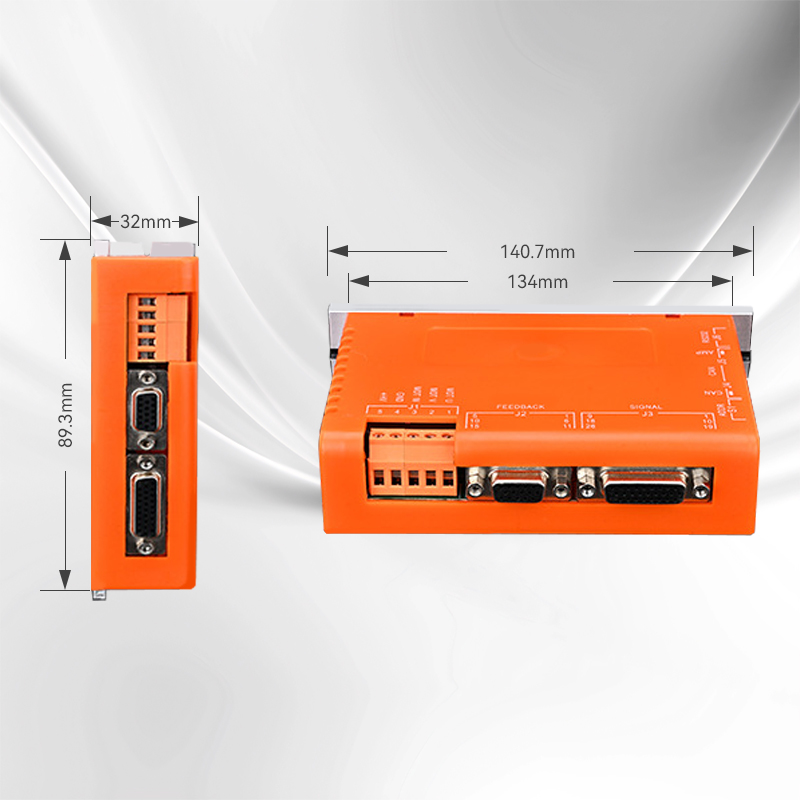 The BC series DC servo drivers are used with servo motors for voltages ranging from18 to 90V and currents from 2 to 250A
