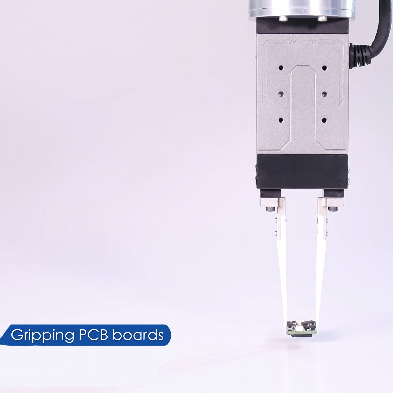 Servo direct drive rotary electric gripper EPG-HP series with mechanical self-locking mechanism High-Precision Electric 