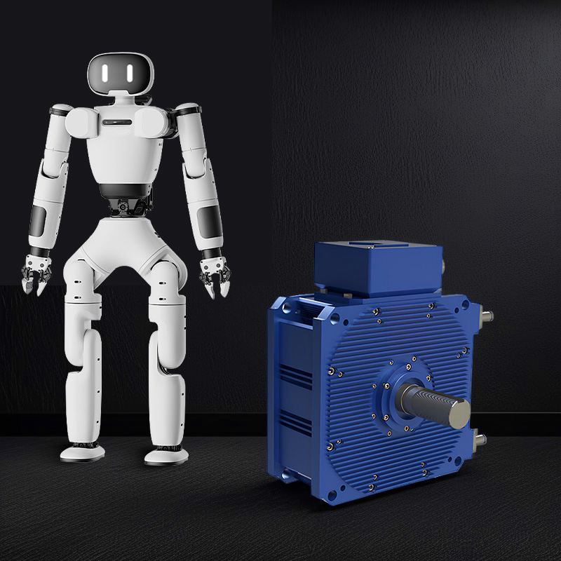 Axial flux motor FTYPXS series high power disc type water-cooled motor square shell robot selection