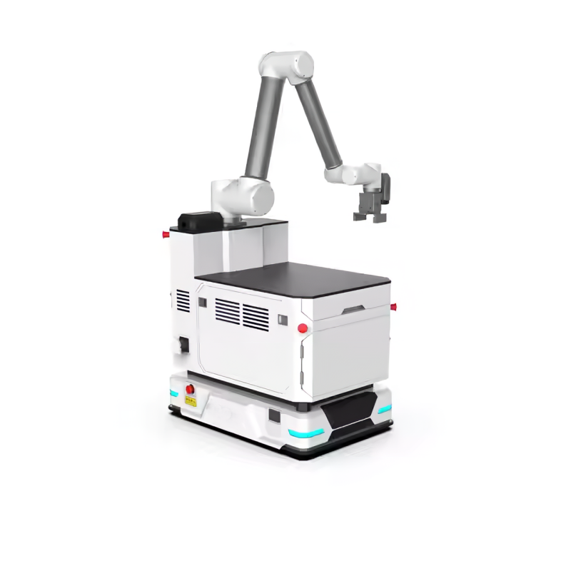 AquaCore T400 Modular Arduino-Based GPS Waypoint Navigation UGV Ground Robot with 6DOF Robotic Arm