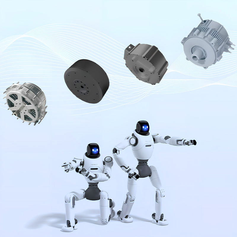 Axial flux motor W series high power density low speed high torque robot dedicated