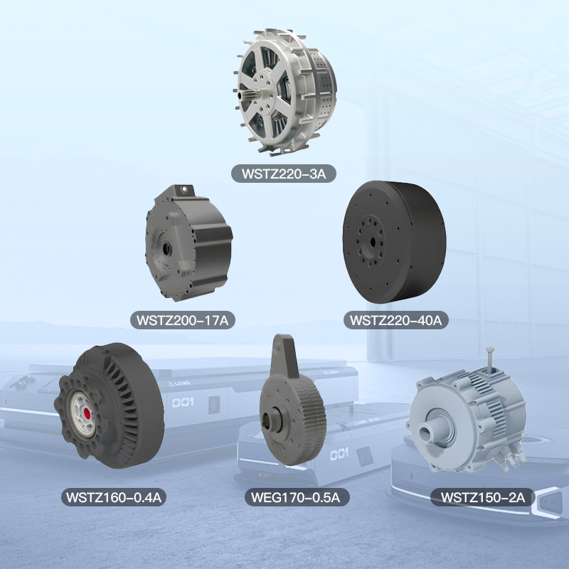 Axial flux motor W series high power density low speed high torque robot dedicated