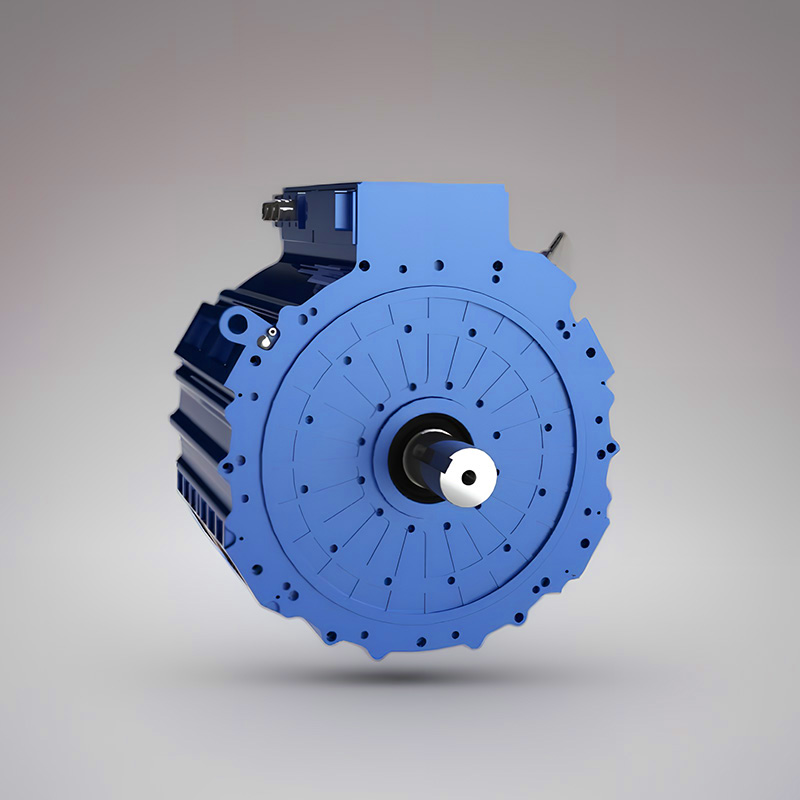 Axial flux motor DTYP series dual motor series high torque output