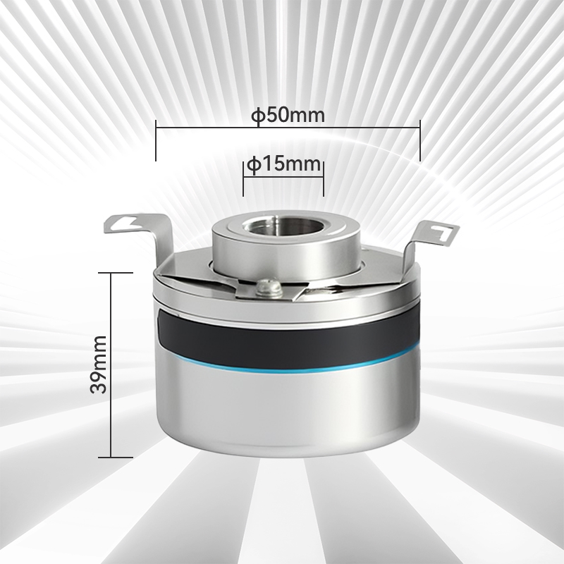 K50 incremental photoelectric encoder 50mm hollow shaft (blind hole/through hole) 48000PPR ultra-high resolution 