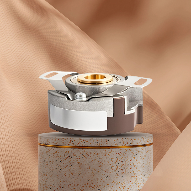 KN40 incremental photoelectric encoder 40mm ultra-thin hollow shaft 40000PPR high resolution servo motor dedicated