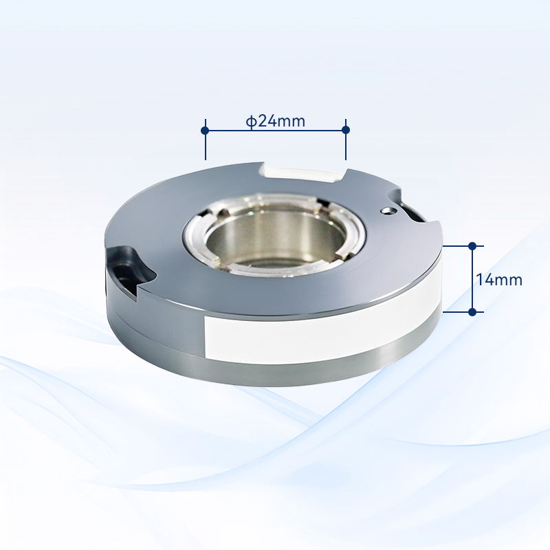 PC58 incremental encoder 58mm through-axis single bearing ultra-thin design servo motor/robot dedicated