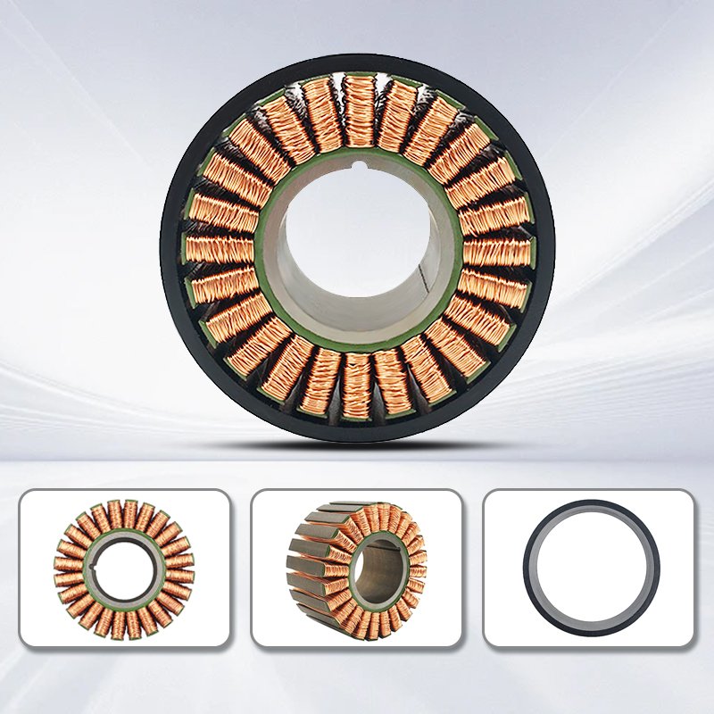 The WK series high-torque large hollow outer rotor frameless brushless DC motor is used for robot joint drive