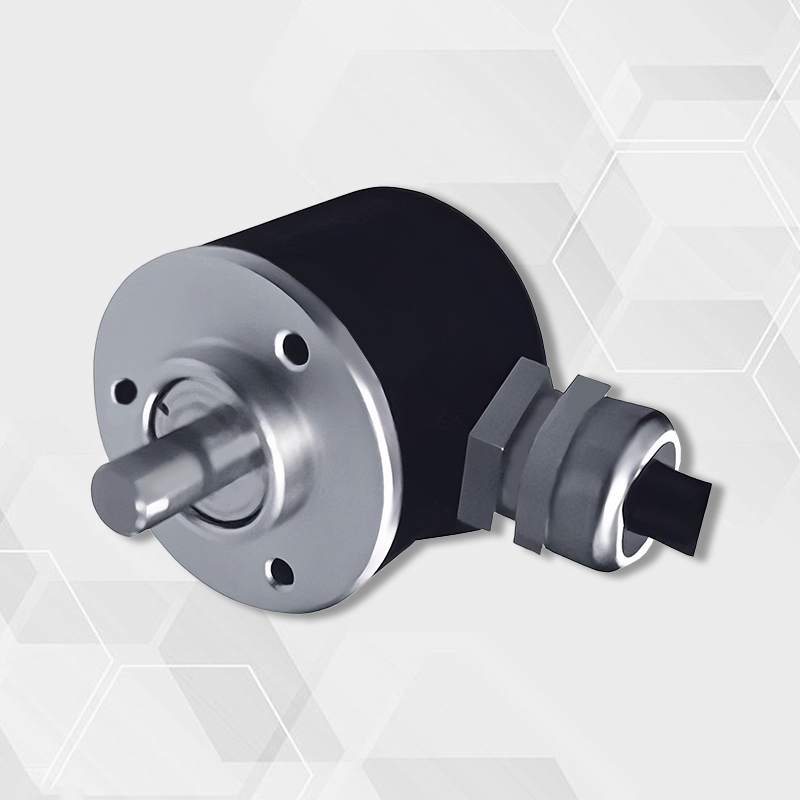Small incremental encoder with an outer diameter of 24mm-38mm, shaft type through-hole encoding