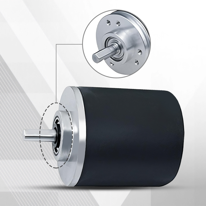 Small incremental encoder with an outer diameter of 24mm-38mm, shaft type through-hole encoding