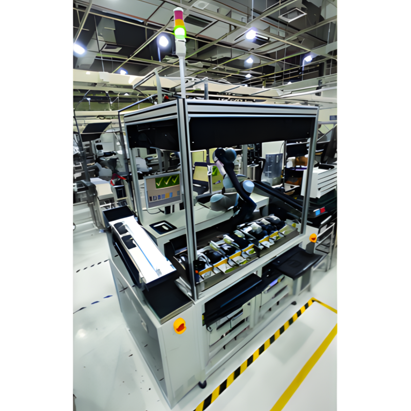 SmartTest-CB™ – Automated Test Handling System with Collaborative Robot, Real-Time Vision & Retrofit Integration