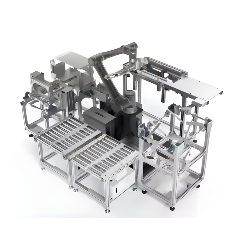 Advanced Vision-Guided Robotic Pick & Place & Modular Assembly Automation System