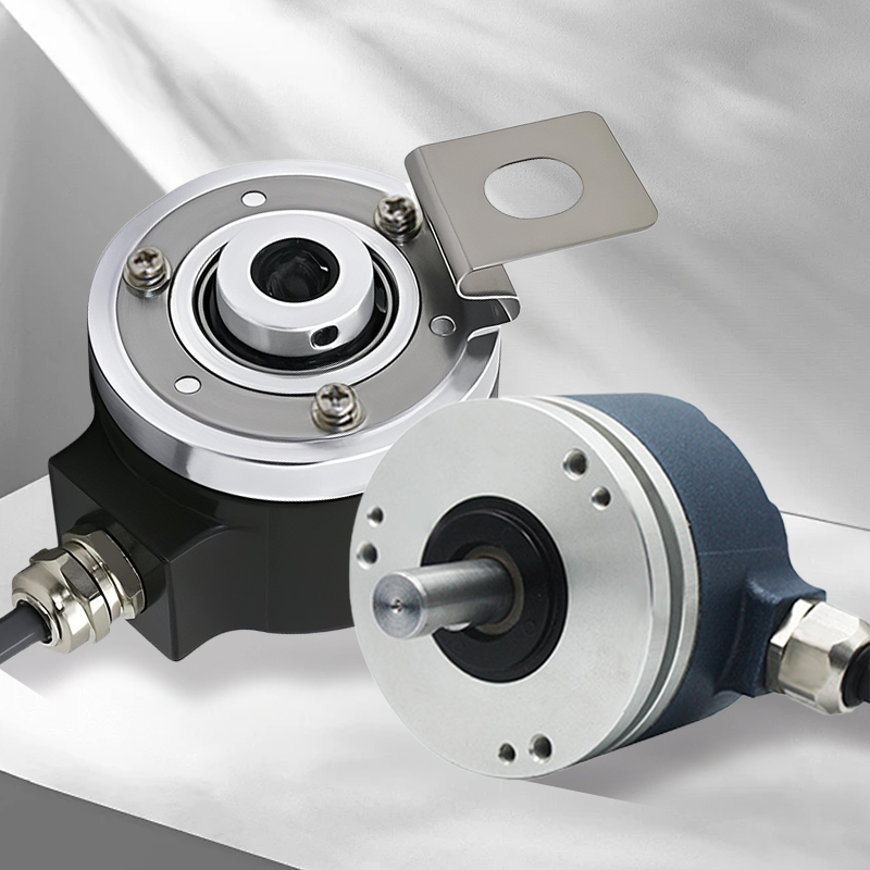 Hollow shaft incremental encoder with an outer diameter of 50mm/58mm and polymer grating
