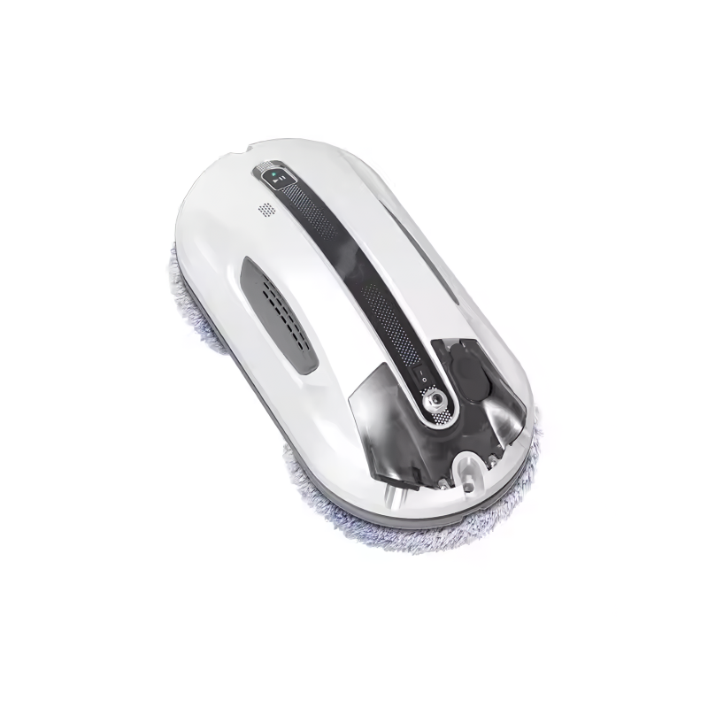 Smart Auto-Glide Window Cleaning Robot with Dual Ultrasonic Spray