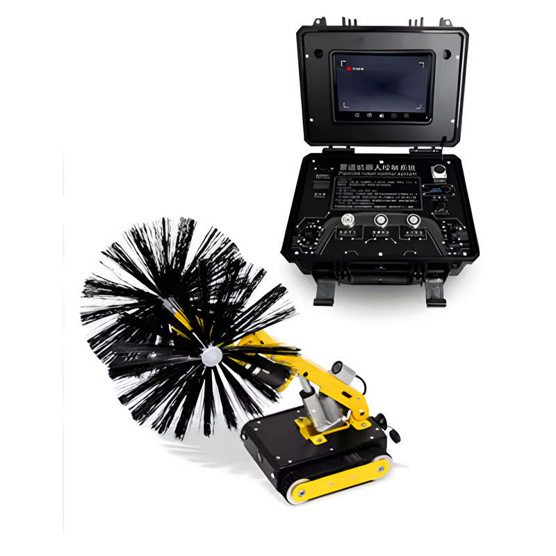 Q37 HVAC Central air Conditioner Ac Duct Cleaning Machine Vent Pipe Clean Robot With Camera Robotic Ventilation Equipmen