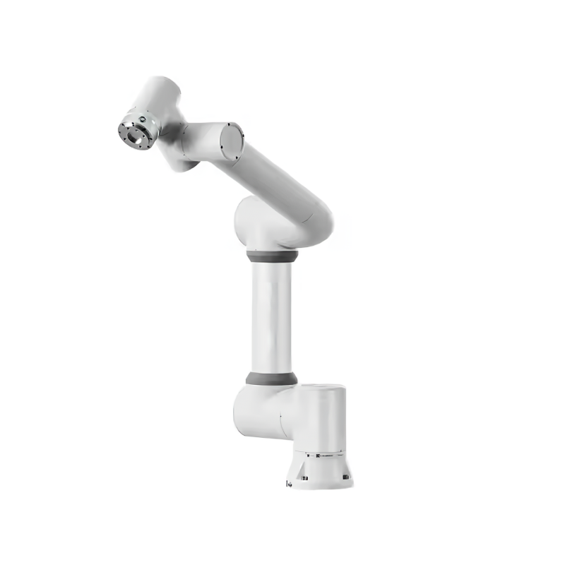 M5 6-Axis Mini Cobot – 5 kg payload, ±0.03 mm precision, compact arm for assembly & pick-and-place tasks.
