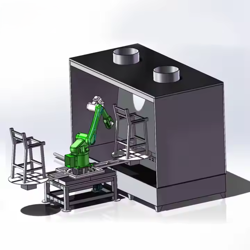CNC Robot Controller 6-8 Axes Industrial Robot Arm for Spray Painting Robot Arm 6 Axis