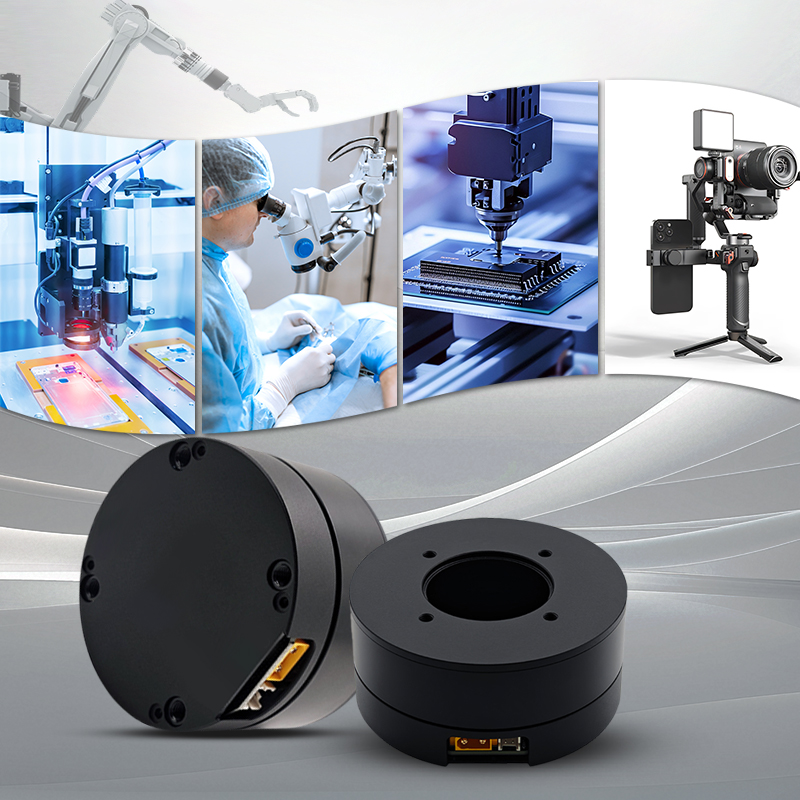 DD series built-in 0.09-4nm small torque high precision direct drive robot actuator