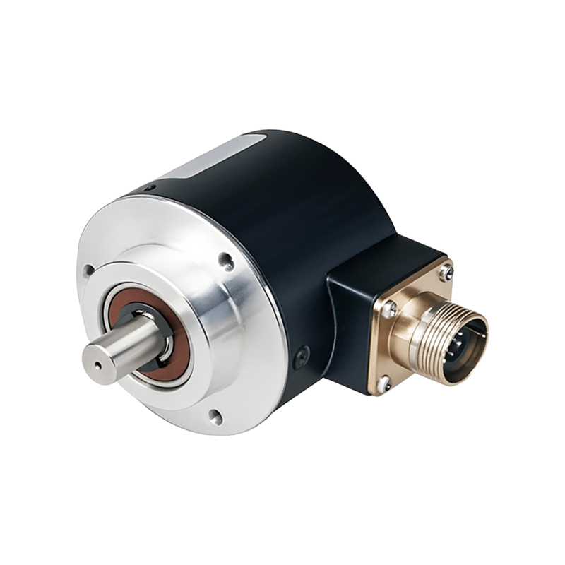 GT series incremental encoder with pulse signal output; high reliability, shockproof, and vibration-resistant.